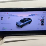 Nissan Frontier Pro PHEV Digitaal Cluster