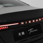 Nissan Teana 2026 Achterlicht en Kofferdeksel Branding Detail