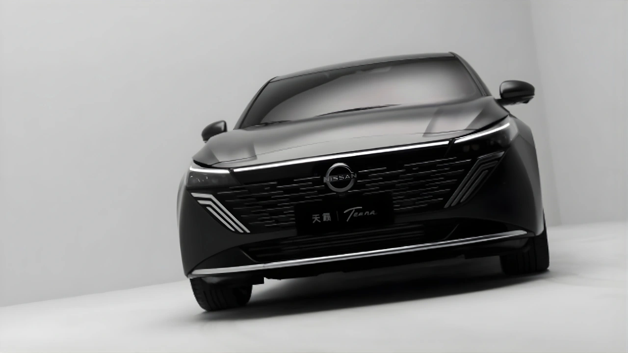 Nissan Teana 2026 Dynamische Driekwart Vooraanzicht