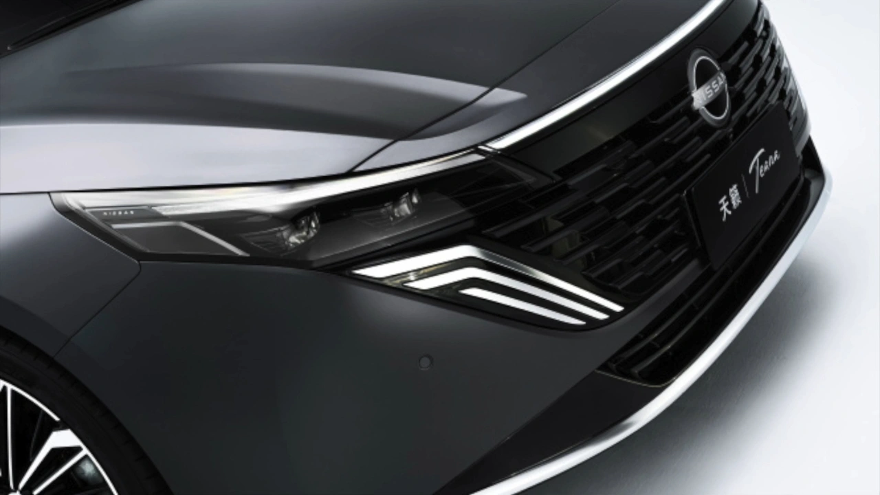 Nissan Teana 2026 LED Koplamp en DRL Technologie Detail