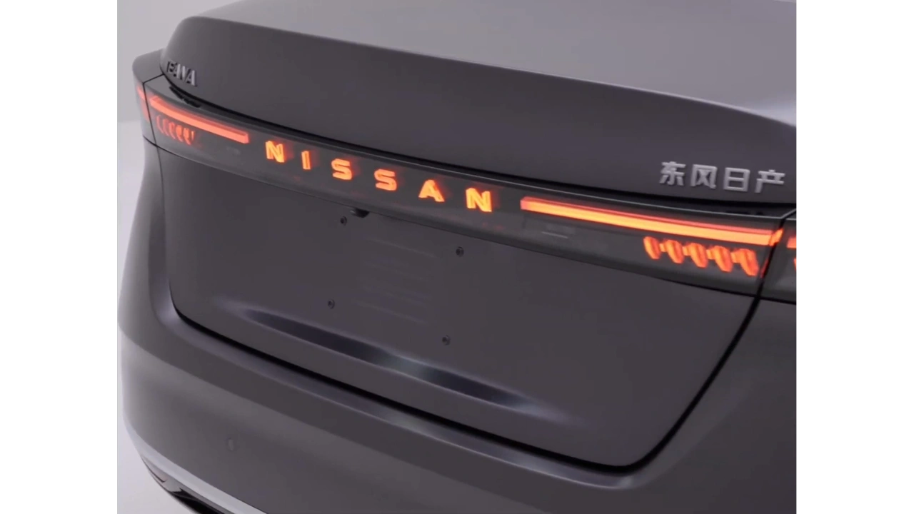 Nissan Teana 2026 Verlicht Achter LED-Achterlicht Detail