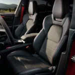 Porsche Macan GTS Sportstoelen - Race-Tex Bekleding met GTS Branding