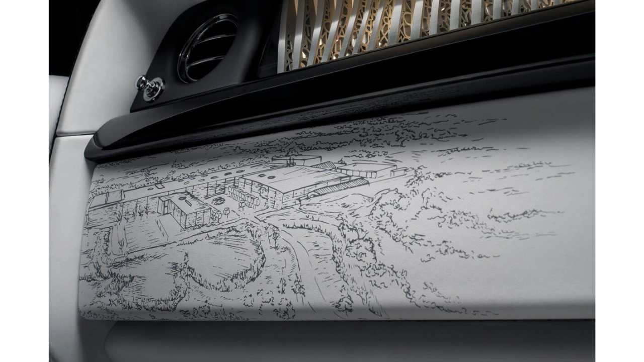Rolls-Royce Phantom Centenary Onderste Dashboard