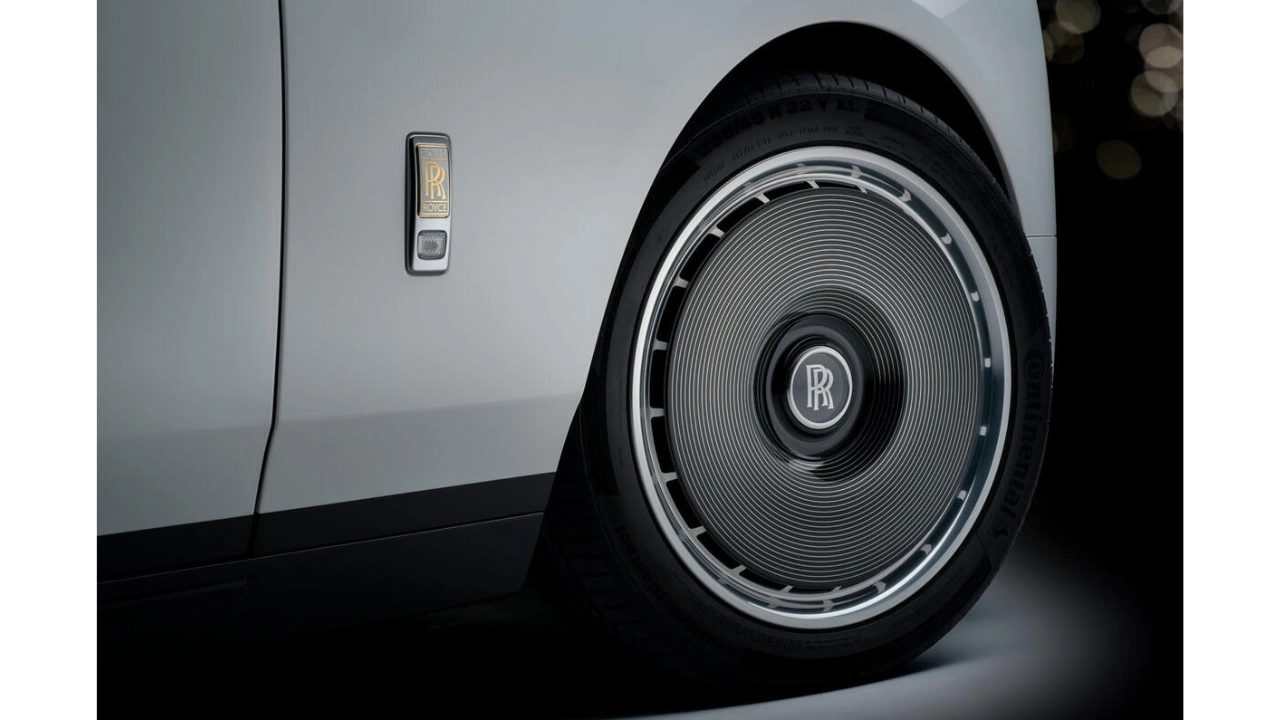 Rolls-Royce Phantom Centenary Op Maat Gemaakt Schijfwiel Detail