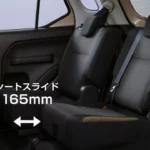 Suzuki Xbee 2025 Achterbank Schuifsysteem - 165mm Bereik
