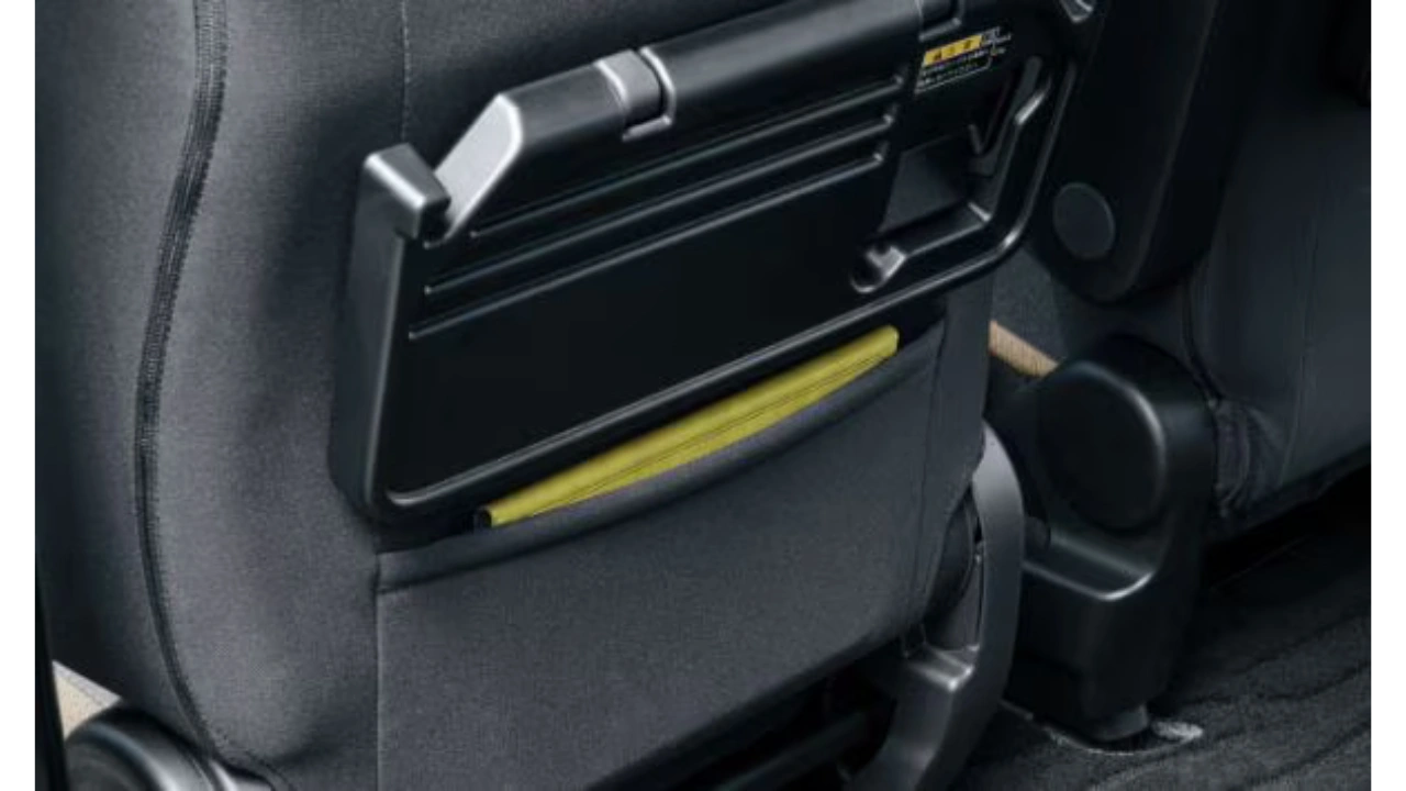 Suzuki Xbee 2025 Speciale Rugleuning Opbergcompartimenten