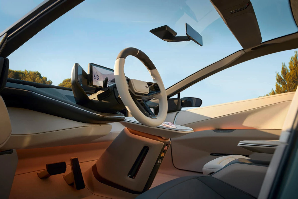 Toyota Corolla Concept 2025 Bestuurders Perspectief met Panoramisch Zicht