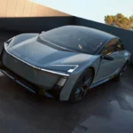 Toyota Corolla Concept 2025 Exterieur Voor Driekwart Verhoogd Zicht