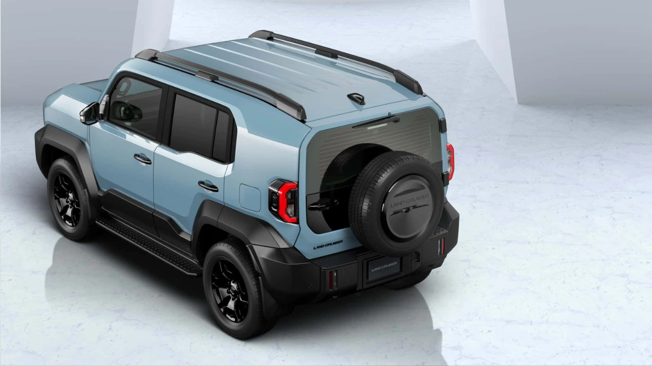 Toyota Land Cruiser FJ Achter Driekwart - Imperiaal Configuratie