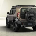 Toyota Land Cruiser FJ Achterkwart - Donker Wielpakket