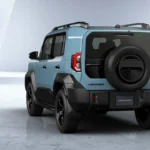 Toyota Land Cruiser FJ Achterontwerp Details - Lage Hoek Perspectief