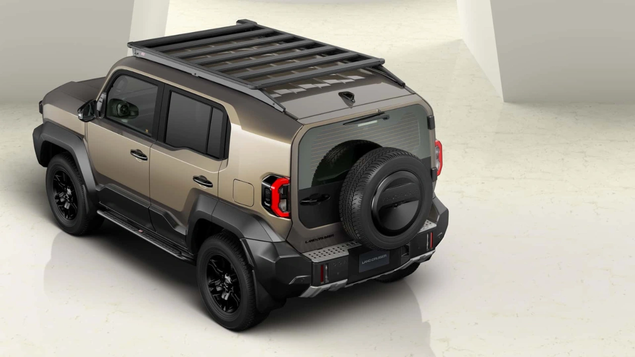 Toyota Land Cruiser FJ Achterontwerp