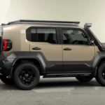 Toyota Land Cruiser FJ Compleet Zijprofiel
