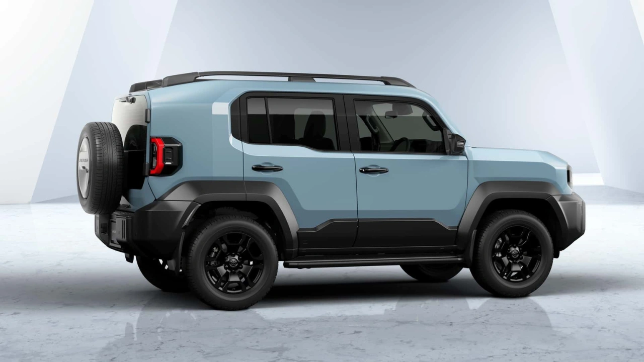 Toyota Land Cruiser FJ Compleet Zijprofiel