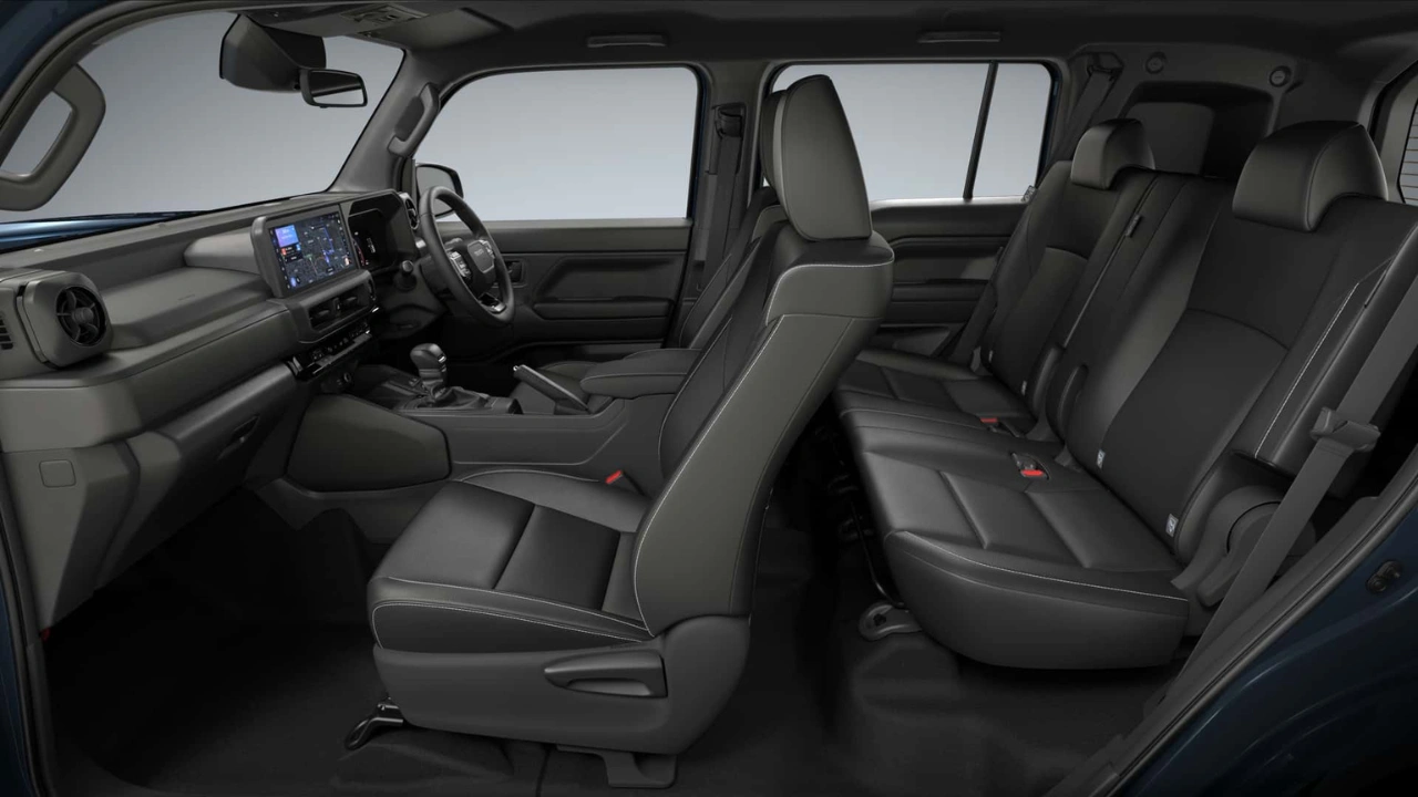 Toyota Land Cruiser FJ Interieur - Vijfzits Cabine Configuratie