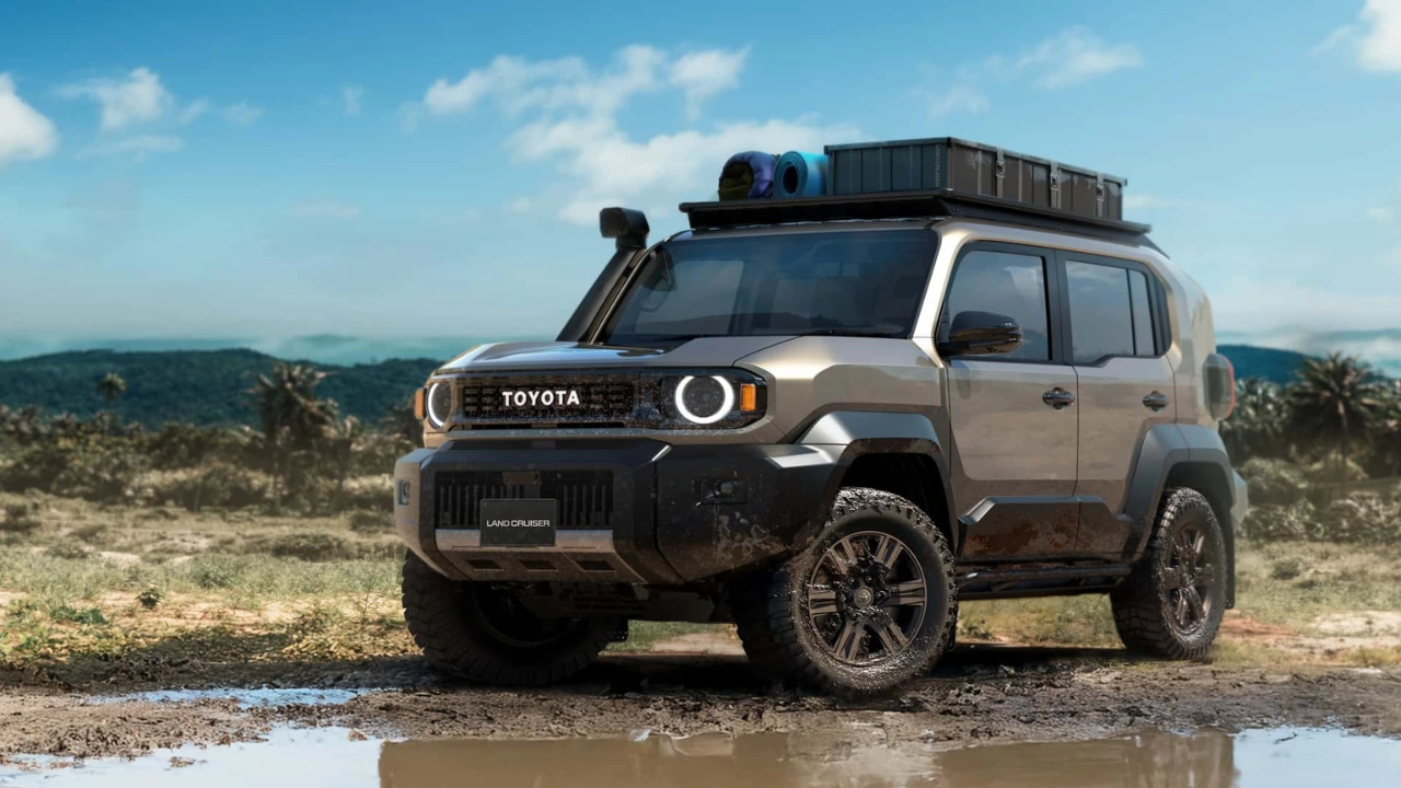 Toyota Land Cruiser FJ Off-Road Prestaties - Modderig Terrein Testen
