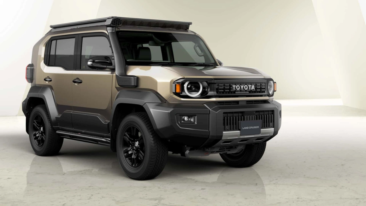 Toyota Land Cruiser FJ Retro Variant - Ronde Koplamp