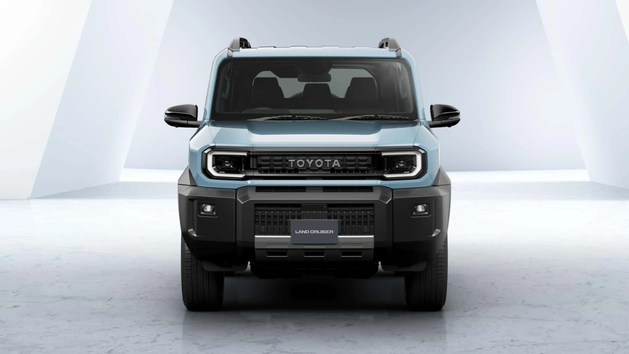 Toyota Land Cruiser FJ Voorkant - Rechthoekig Koplamp Ontwerp