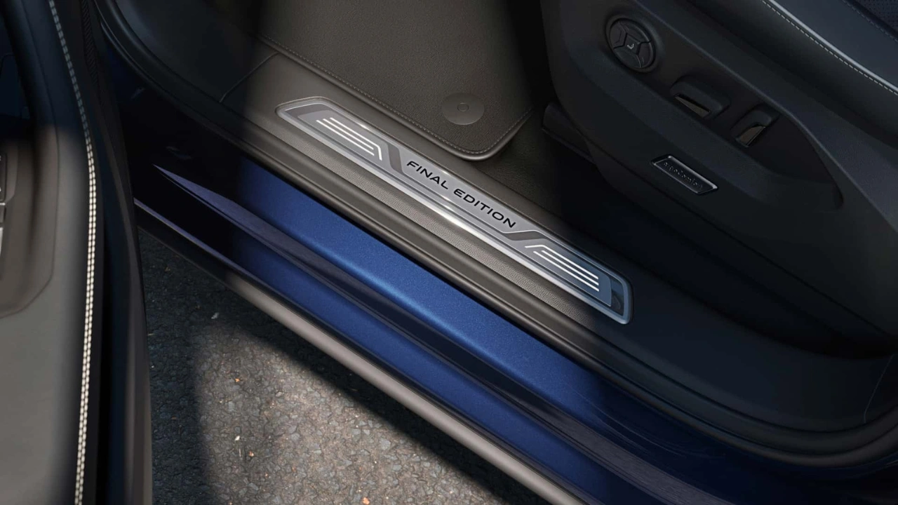 Volkswagen Touareg Final Edition Exclusieve Dorpelplaat