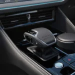Volkswagen Touareg Final Edition Lederen Versnellingspook met Geborduurd Schrift