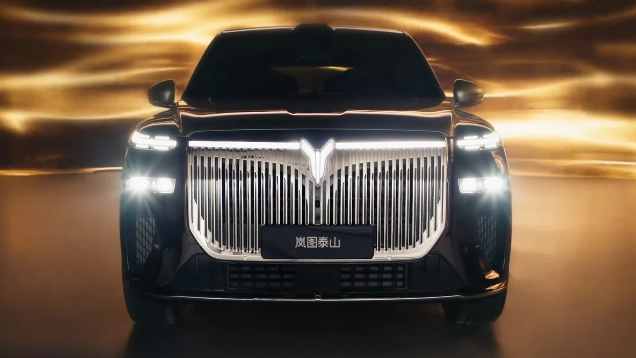 Voyah Taishan Voorkant Grille met Kenmerkend Chroom Design