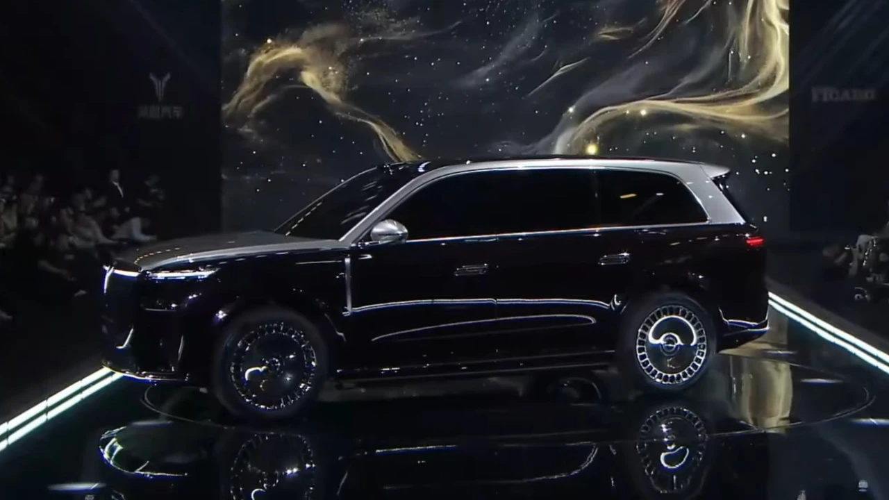 Voyah Taishan Zijprofiel