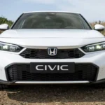 2026 Honda Civic Facelift - Gedetailleerd Voorkant Ontwerp