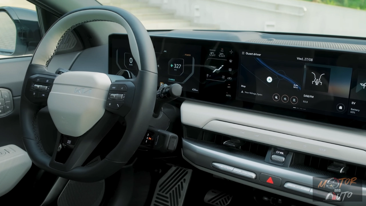 2026 Kia EV4 Bestuurder Cockpit Compleet Aanzicht