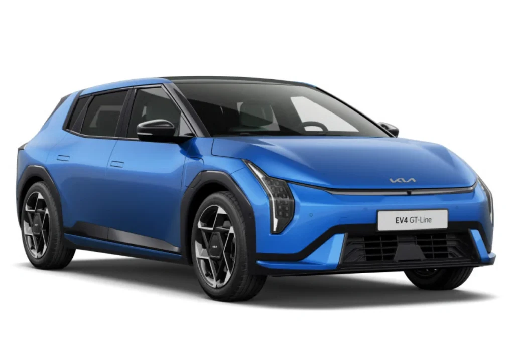 2026 Kia EV4 Blue Flame kleur