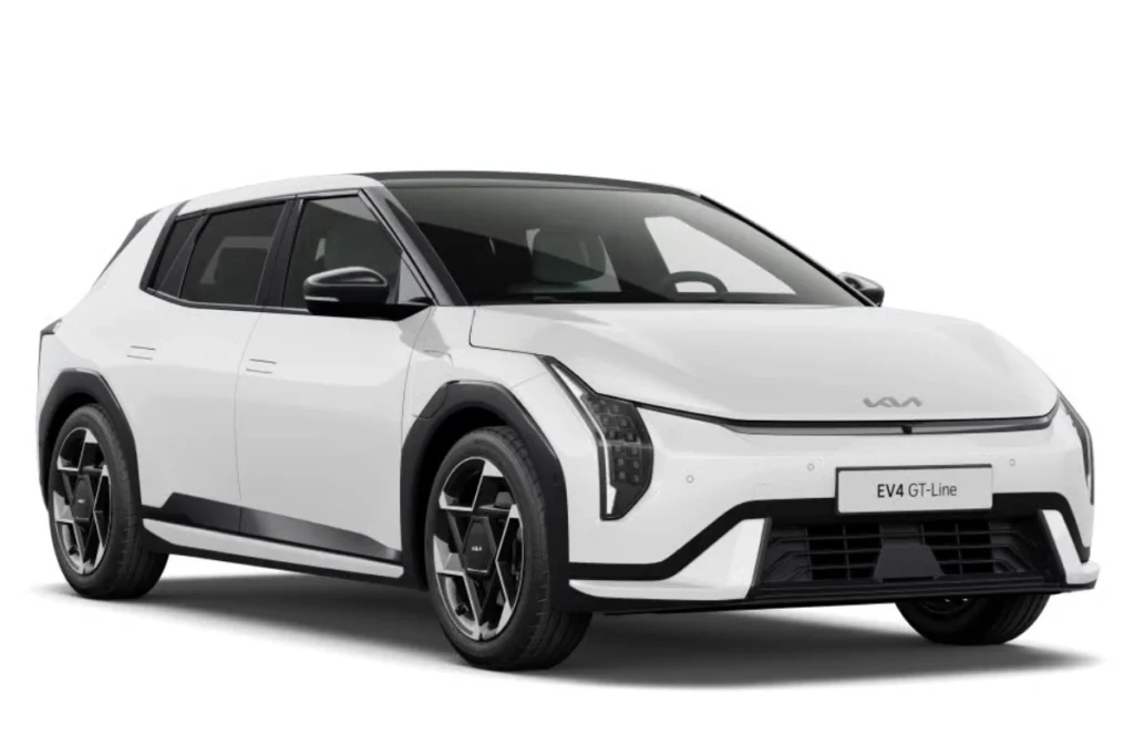 2026 Kia EV4 Casa White kleur
