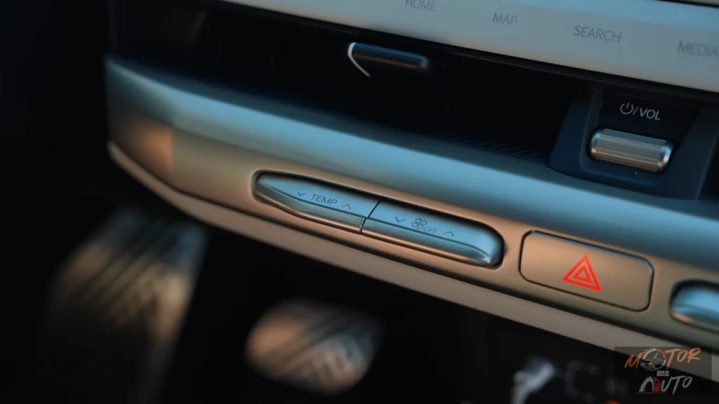 2026 Kia EV4 Fysieke Klimaatregeling en Temperatuurknoppen