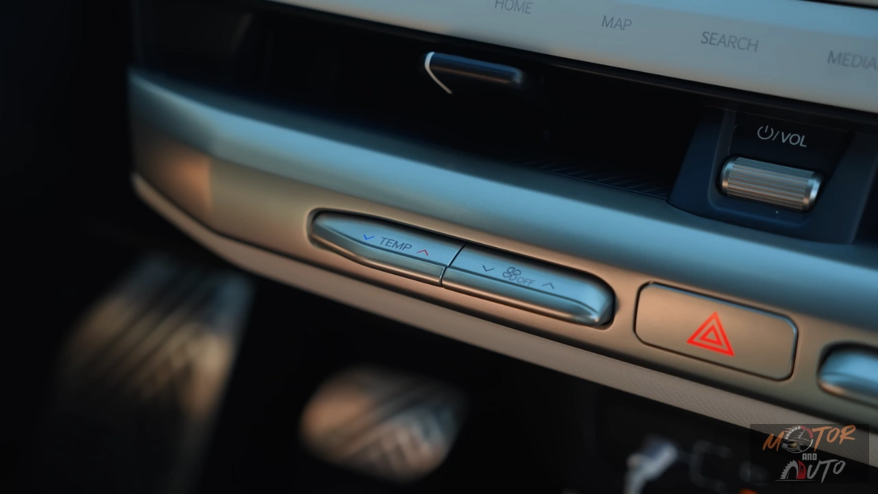2026 Kia EV4 Fysieke Klimaatregeling en Temperatuurknoppen