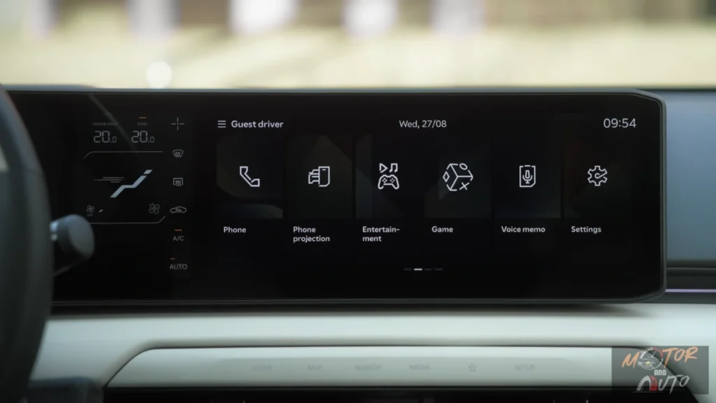 2026 Kia EV4 Infotainment Systeem en Touchscreen