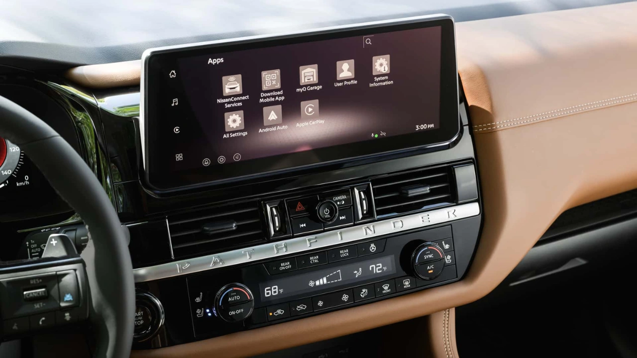2026 Nissan Pathfinder - 12,3-Inch Touchscreen met Draadloze Connectiviteit