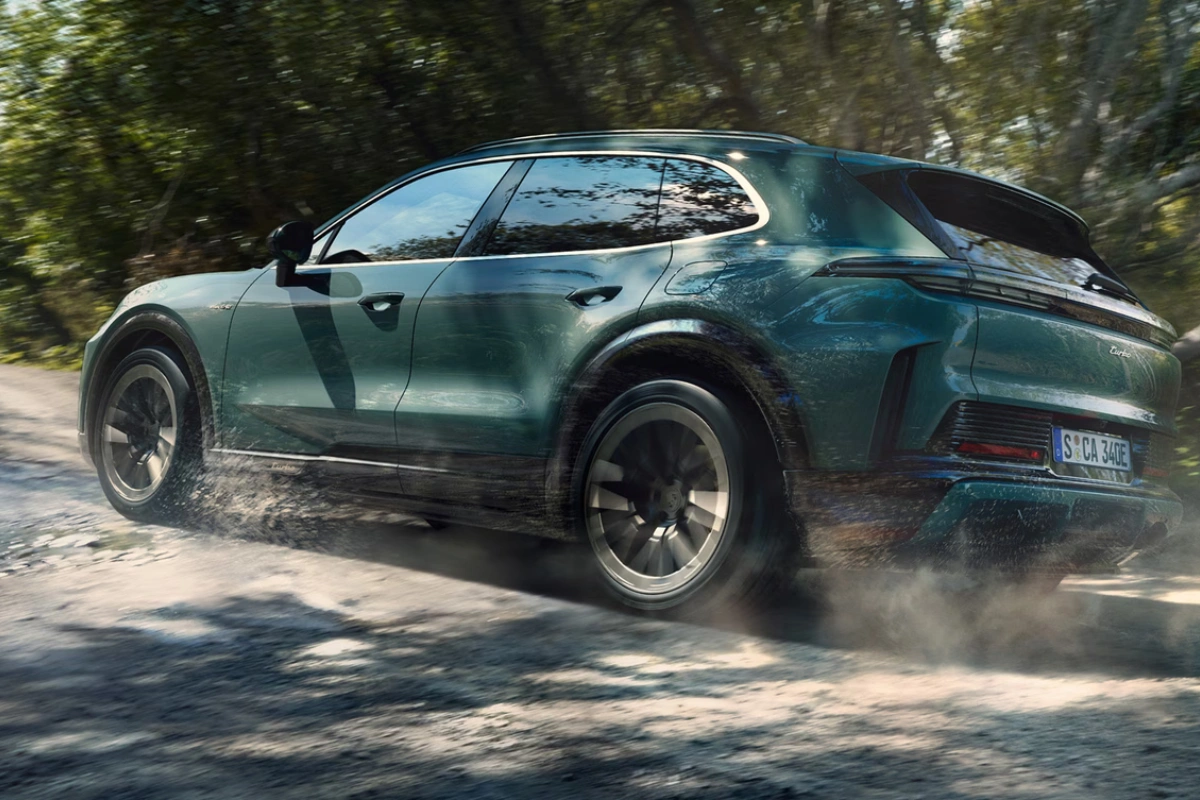 2026 Porsche Cayenne Electric Off-Road Capaciteit op Onverhard Pad