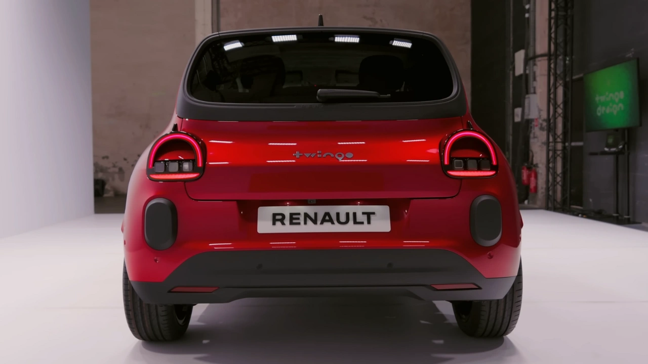 2026 Renault Twingo E-Tech Electric Direct Achteraanzicht
