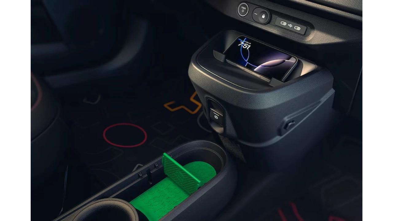 2026 Renault Twingo E-Tech Electric Middenconsole Draadloos Opladen