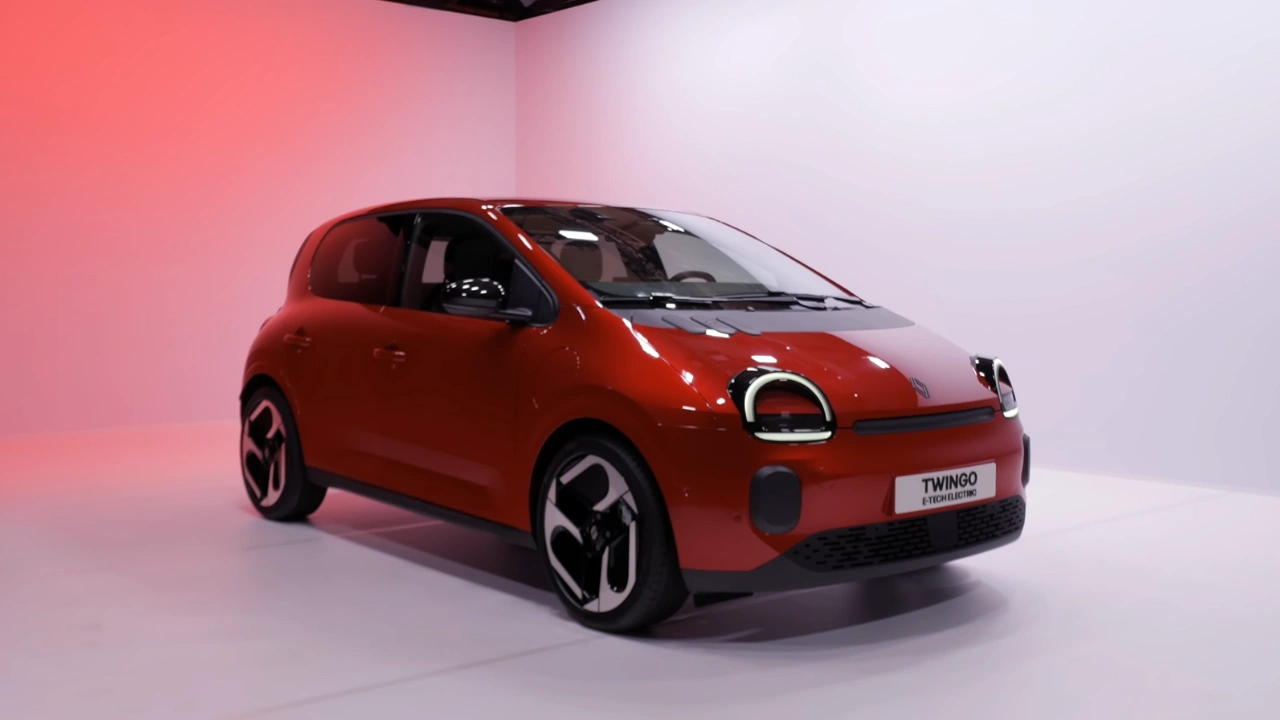 2026 Renault Twingo E-Tech Electric Studio Fotografie