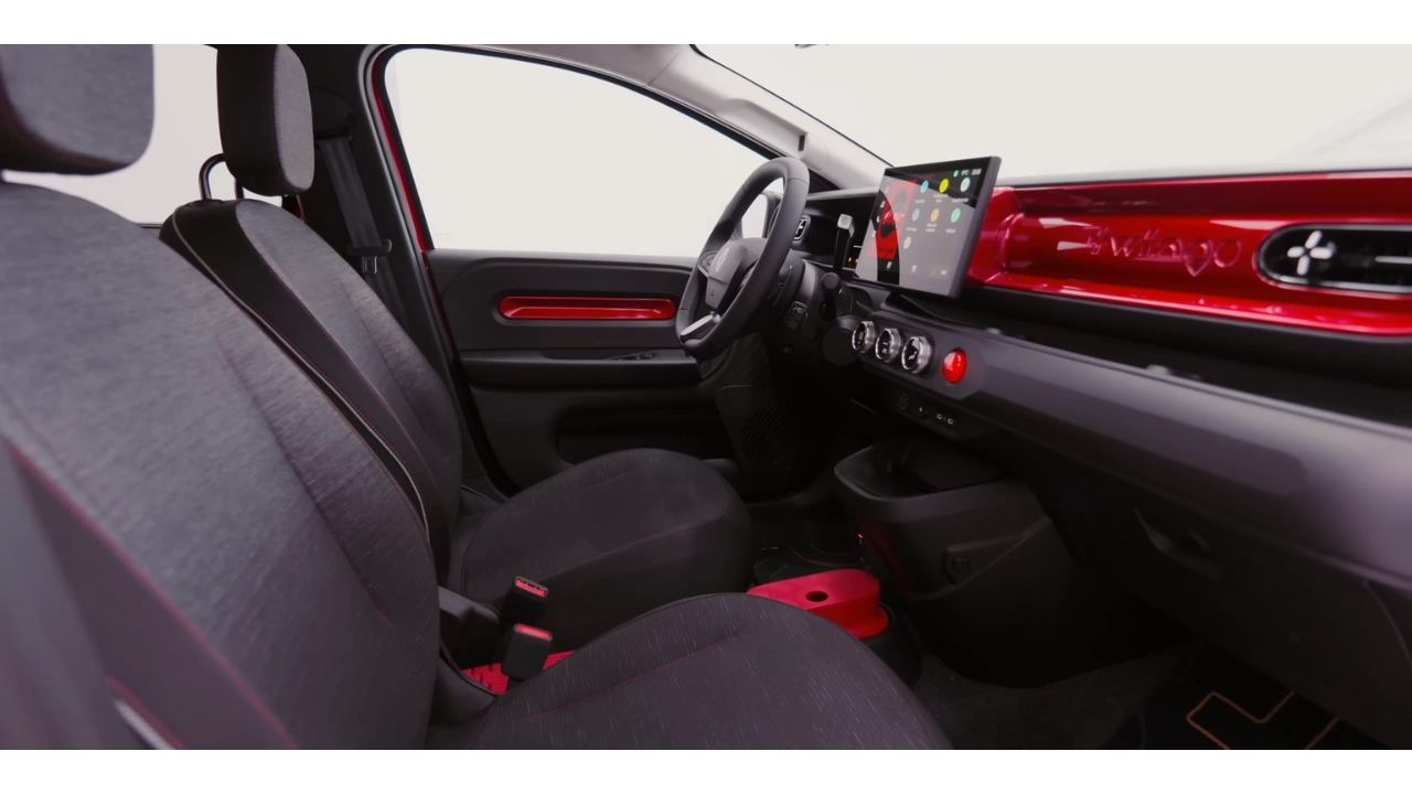 2026 Renault Twingo E-Tech Electric Voorstoelen Interieurzicht