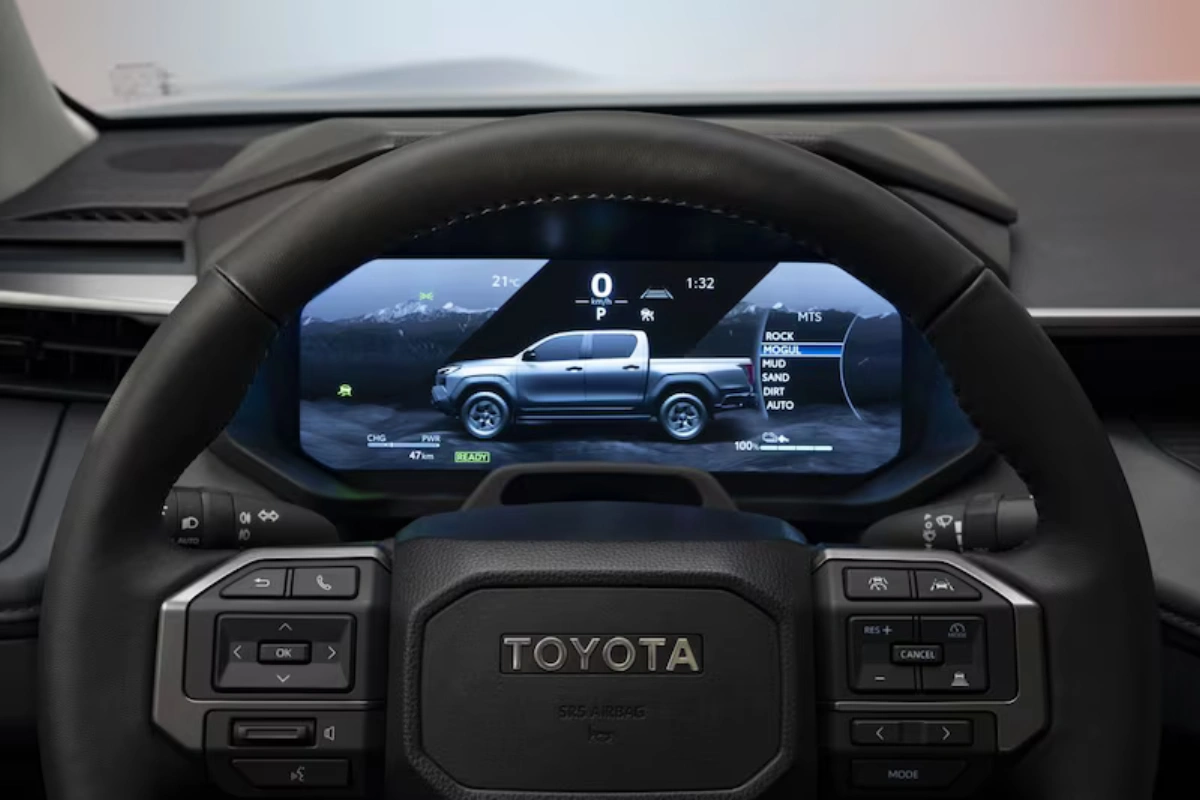 2026 Toyota Hilux BEV Digitaal Instrumentenpaneel Elektrisch Display