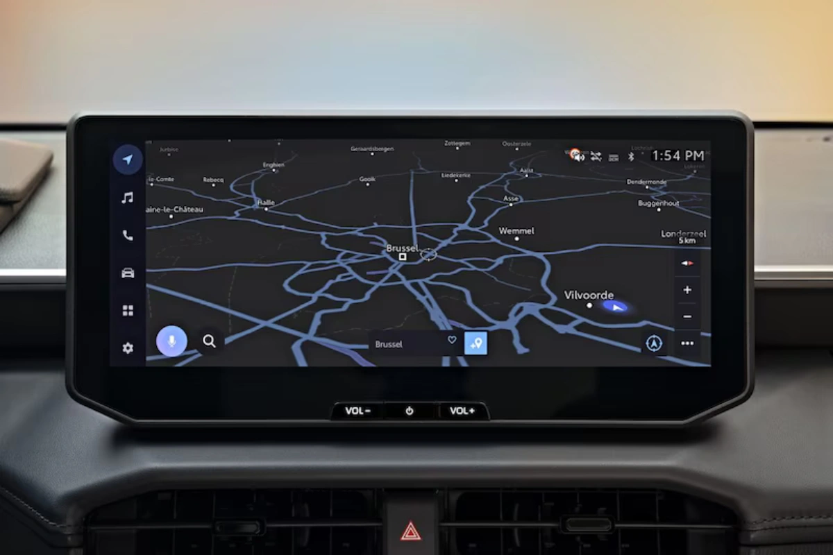 2026 Toyota Hilux BEV Infotainment Scherm Navigatie Systeem