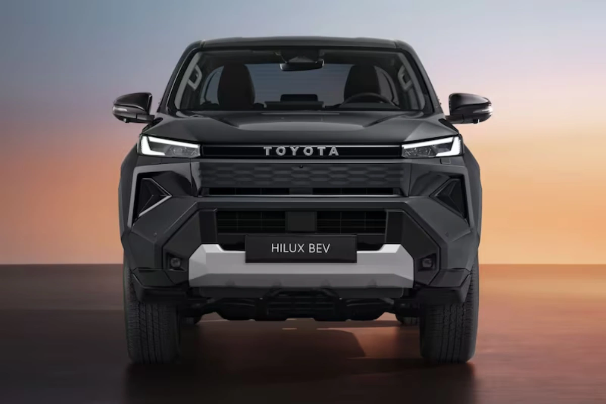 2026 Toyota Hilux BEV Vooraanzicht met Gesloten Elektrische Grille
