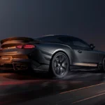 2027 Bentley Continental GT Supersports Achteraanzicht met Vaste Carbon Fiber Vleugel en Diffuser