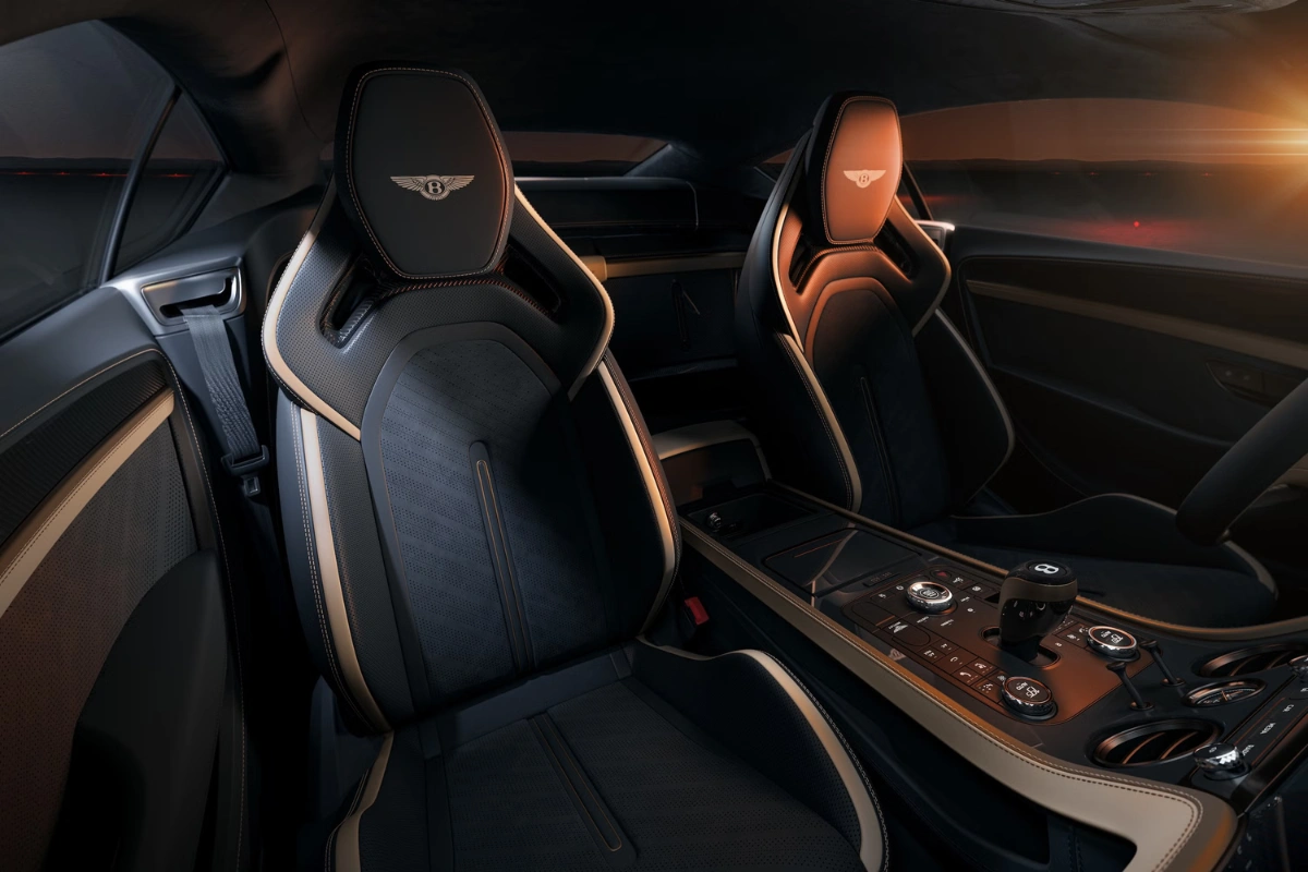 2027 Bentley Continental GT Supersports Lichtgewicht Sport Stoelen met Carbon Fiber Achter Schaal