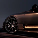 2027 Bentley Continental GT Supersports Zijdetail met Manthey Wielen en Deur Graphics