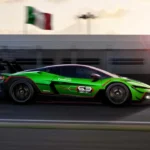 2027 Lamborghini Temerario Super Trofeo Hoge-Snelheid Zijaanzicht