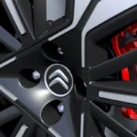 Citroën Basalt Vision 18-Inch Chromen Velg met Rode Remklauw