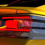 Citroën Basalt Vision Achterlicht LED-Technologie Close-Up