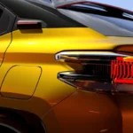 Citroën Basalt Vision Kenmerkende Achterlicht met André Red-Accenten