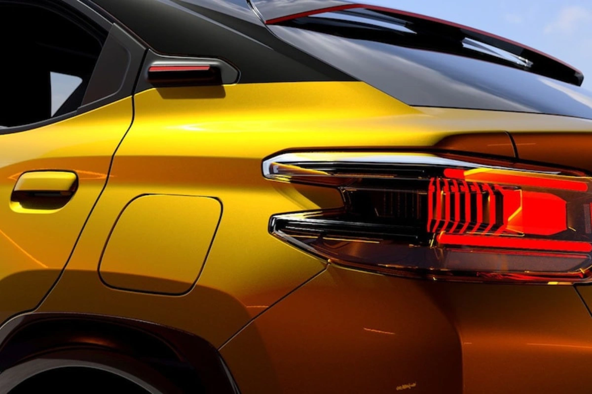 Citroën Basalt Vision Kenmerkende Achterlicht met André Red-Accenten